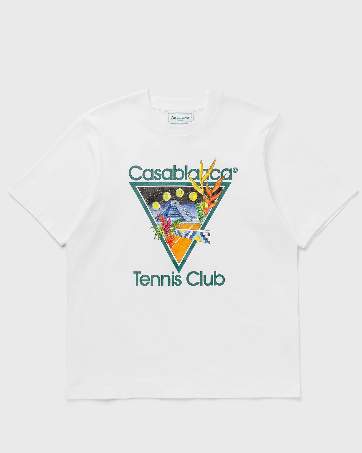 Casablanca Tennis Club Icon Printed T-Shirt