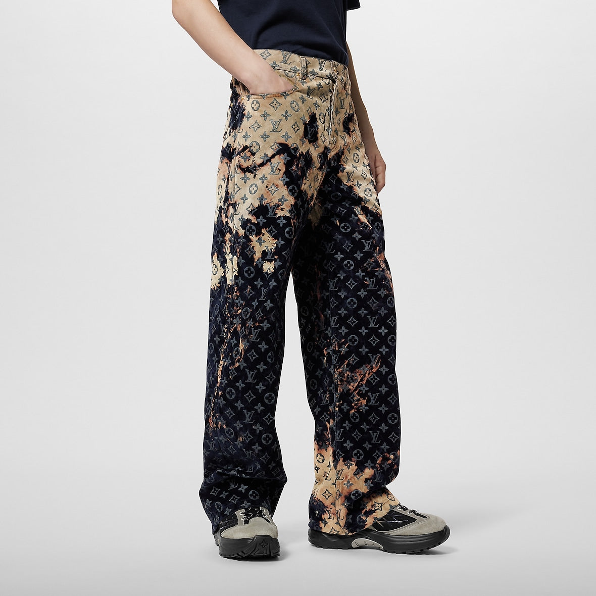 Louis Vuitton Monogram Denim pants