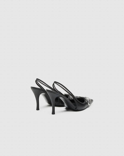 Diesel D-Venus slingback pumps black urbanluxeclo