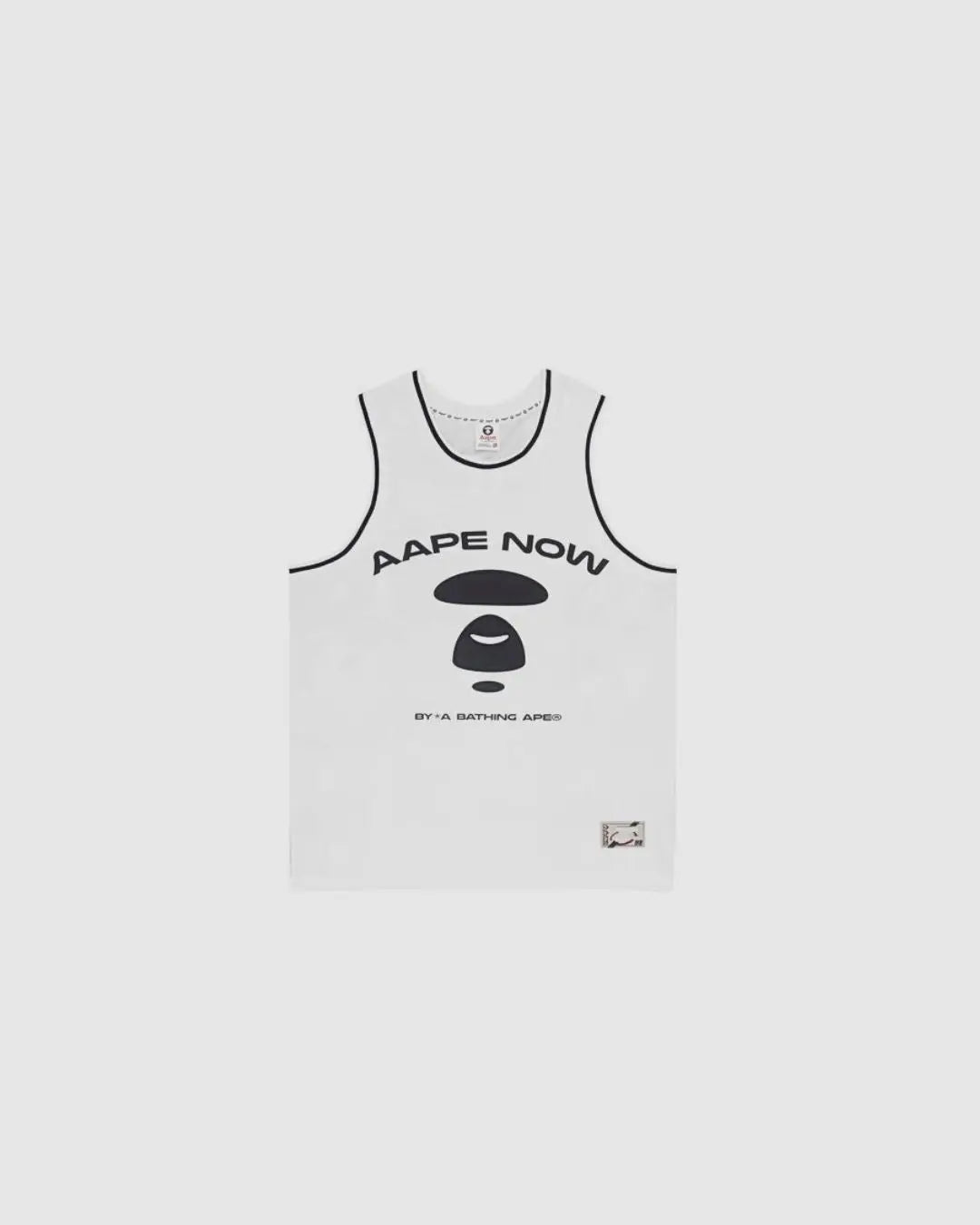 AAPE BY A BATHING APE Logo-print Detail Tank Top In White urbanluxeclo