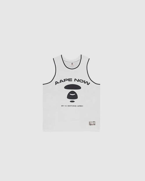 AAPE BY A BATHING APE Logo-print Detail Tank Top In White urbanluxeclo