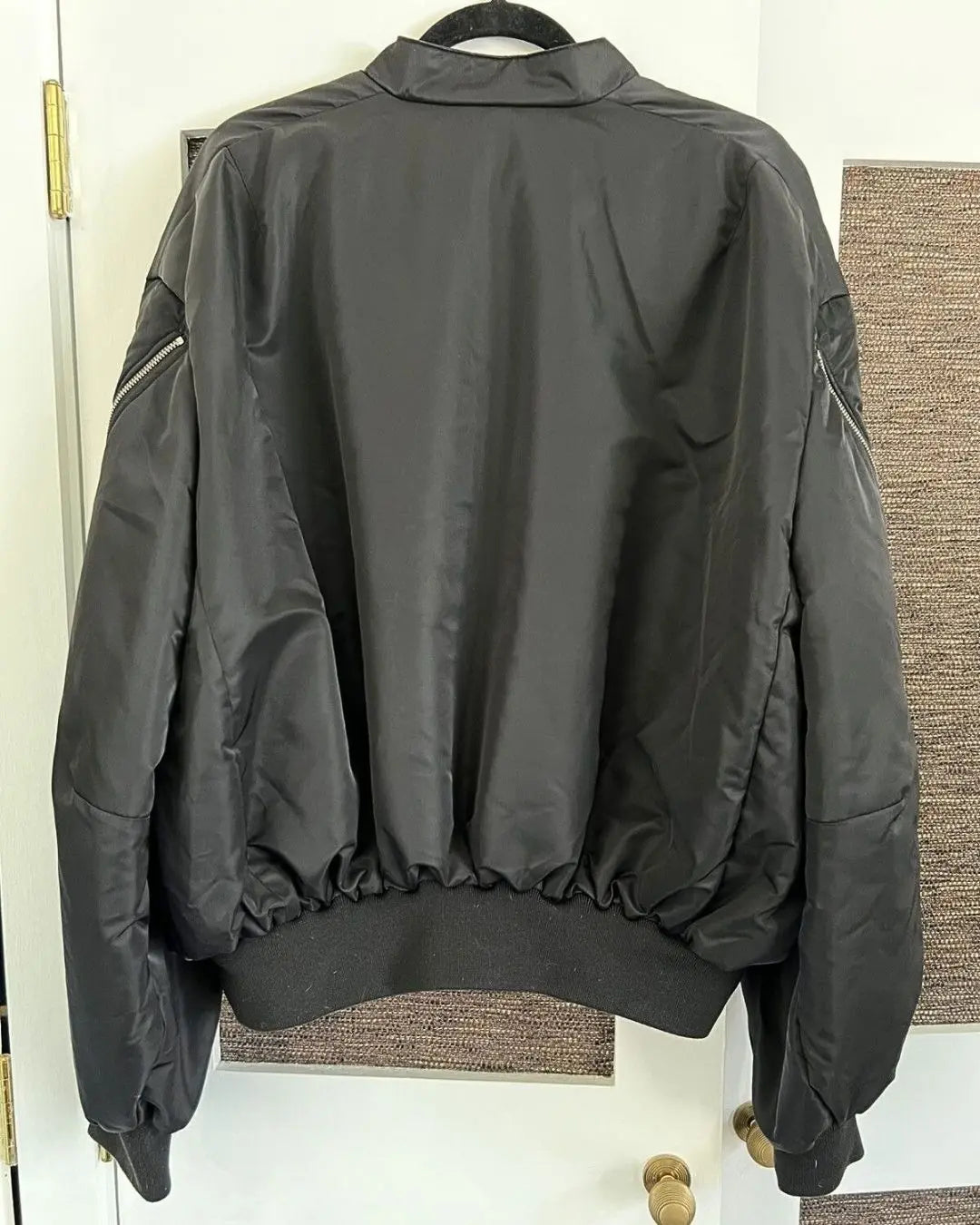 Mowalola MY City Bomber 'Black urbanluxeclo