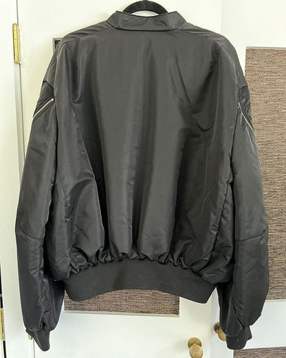 Mowalola MY City Bomber 'Black urbanluxeclo