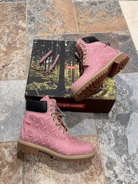 Supreme ®/Timberland® Diamond Plate 6" Premuim Waterproof Boot