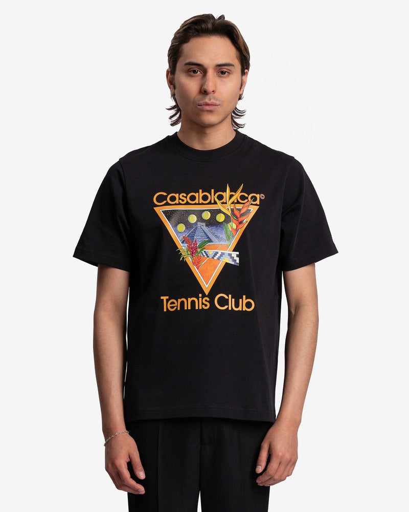 Casablanca Tennis Club Icon Printed T-Shirt