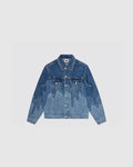Billionaire Boys Club ICE CREAM Lazer Drip Denim Trucker Jacket urbanluxeclo