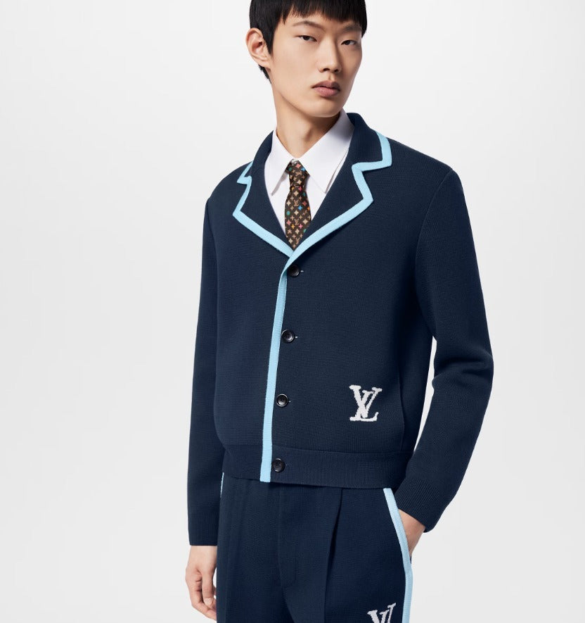 Louis Vuitton Signature Knitted Wool Blouson