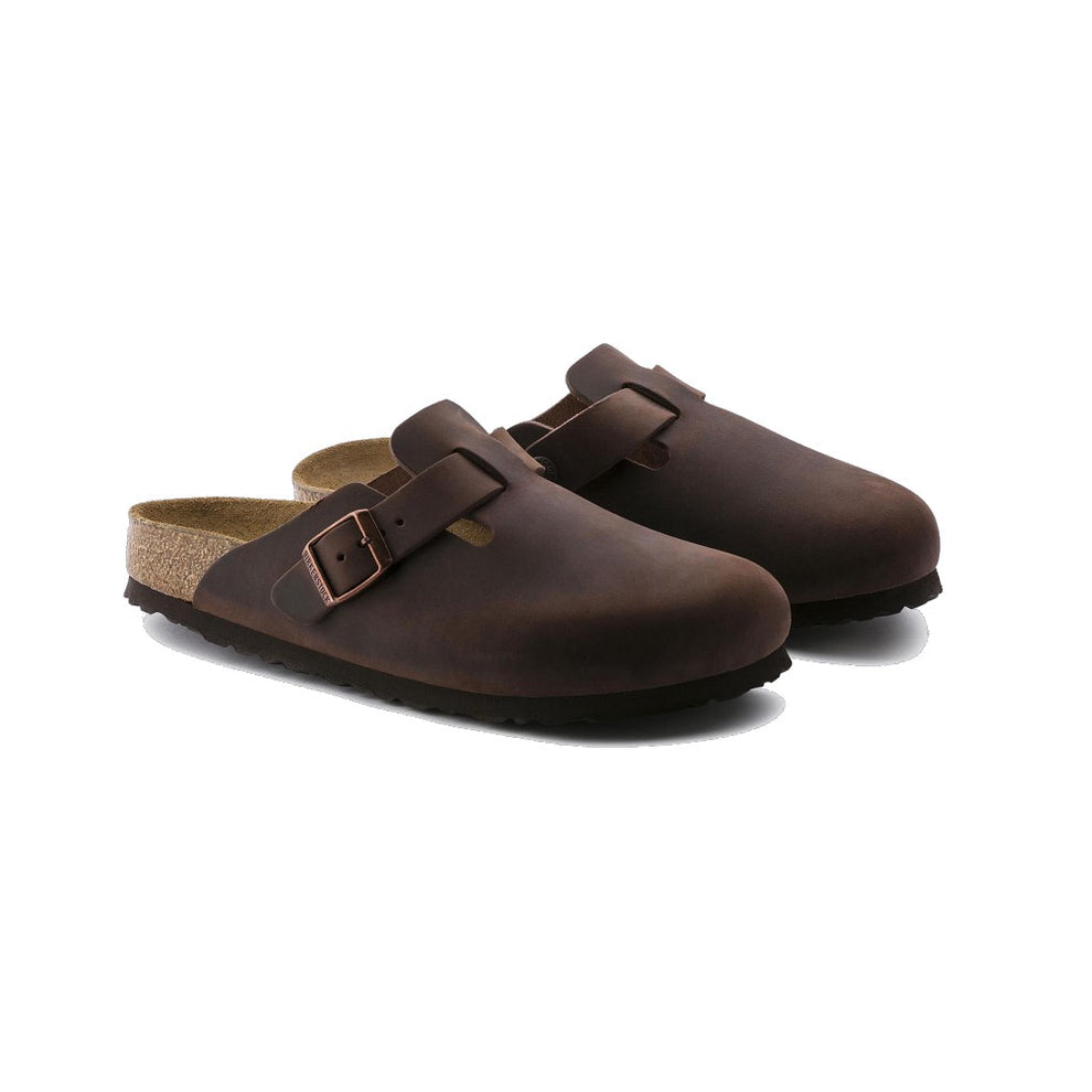 Birkenstock Boston Oiled Leather Clogs