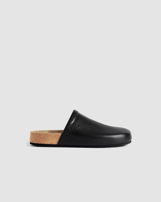 Balenciaga I Scholl Flat Mule In Black