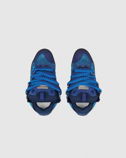 Lanvin men leather and rhinestone sneakers urbanluxeclo