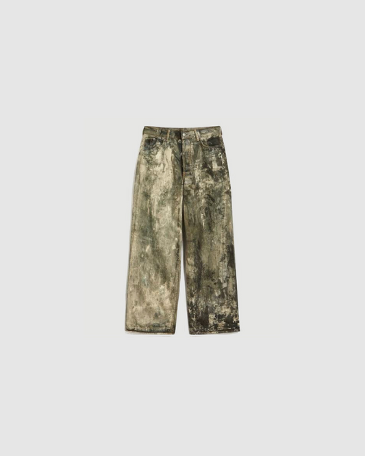 Acne Studios Loose Fit Splatter Jeans