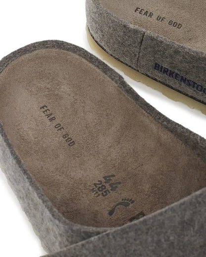 Birkenstock X Fear OF God slides Ash Mélange urbanluxe