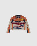 HOUSE OF ERRORS Moto Track Jacket 'Orange' urbanluxeclo