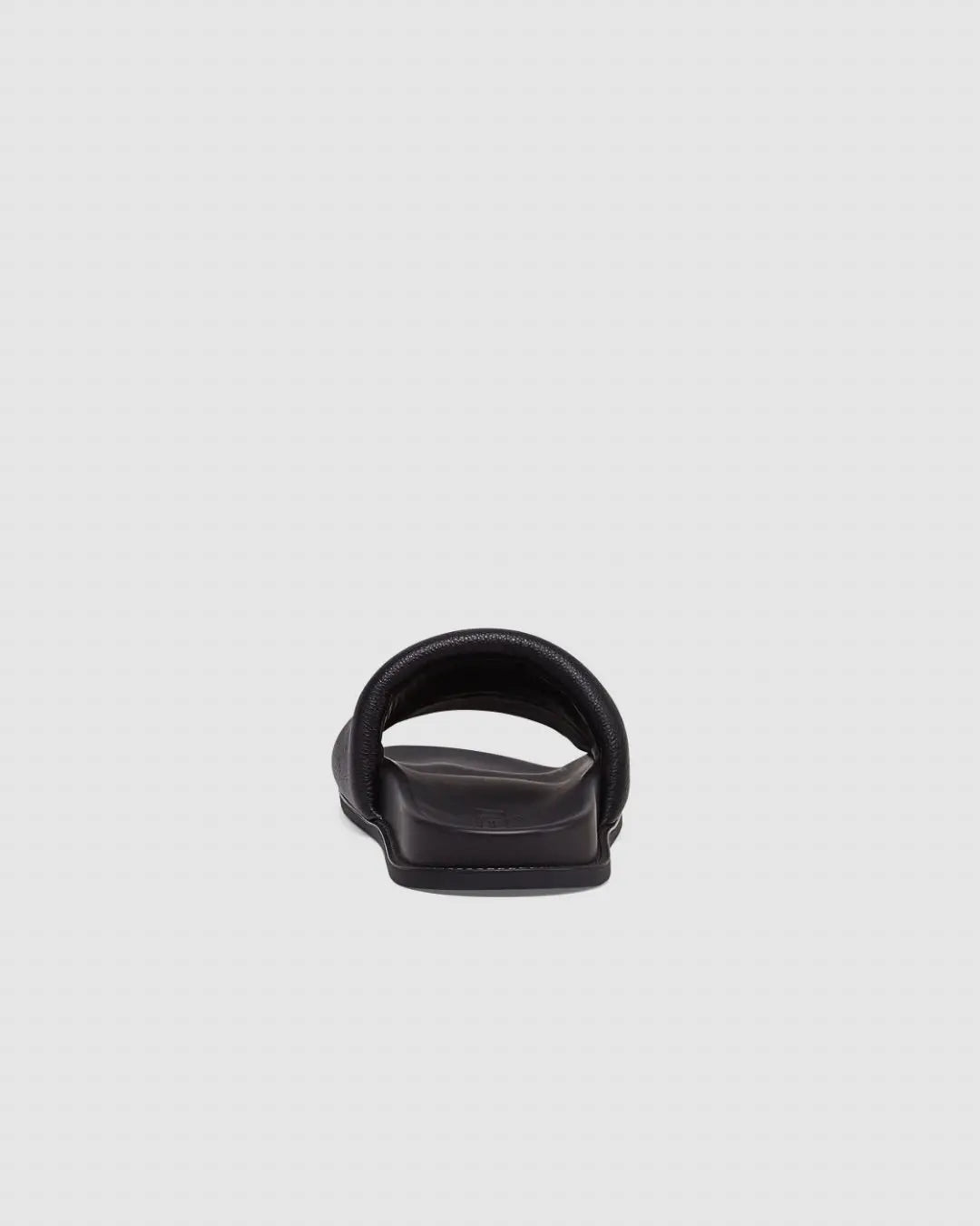 FENDI leather slides black urbanluxe