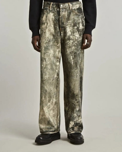 Acne Studios Loose Fit Splatter Jeans urbanluxeclo