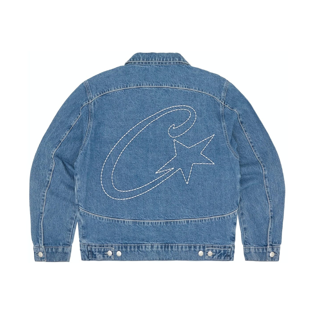 Corteiz C-Star Stitch-Down Denim Jacket