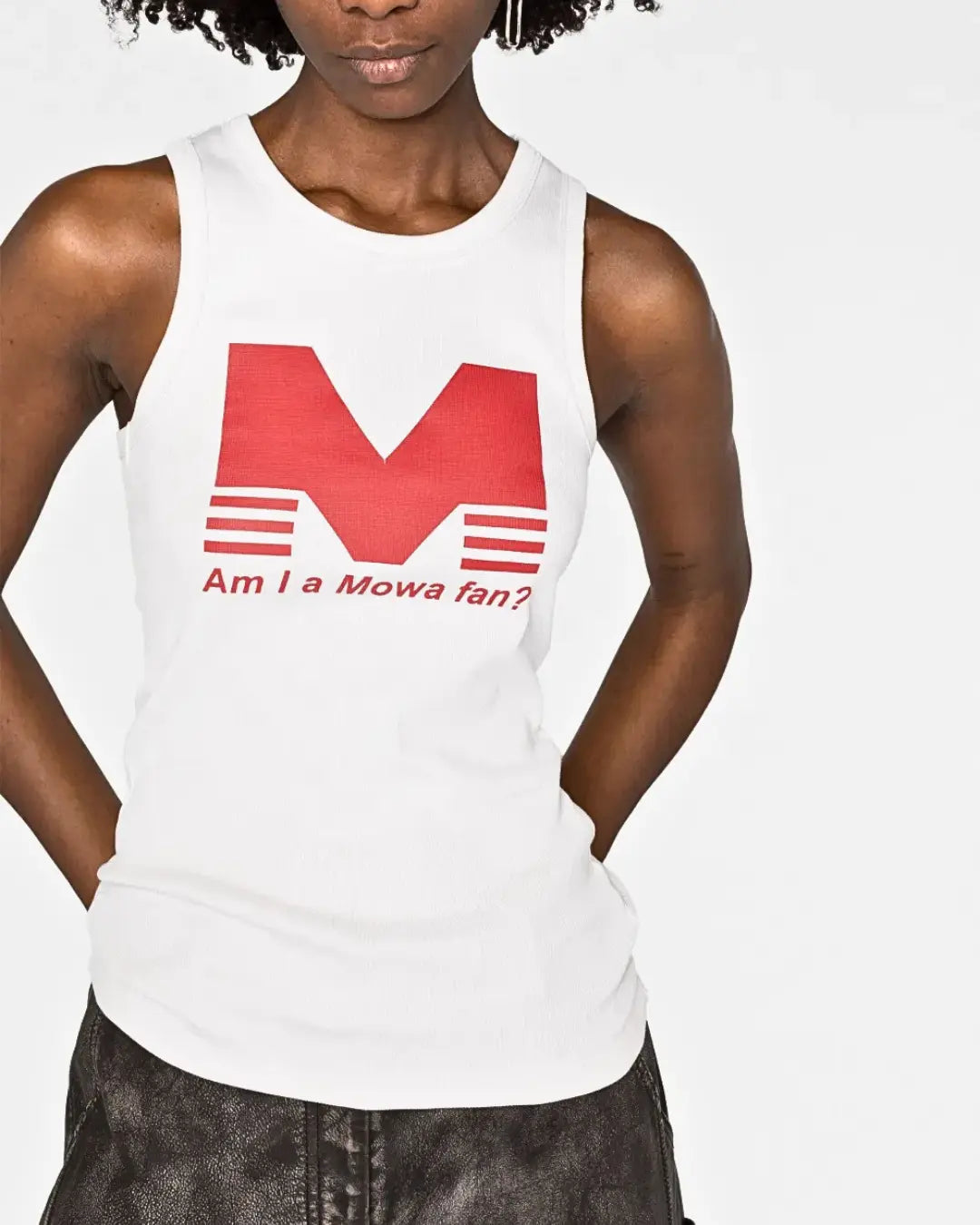 MOWALOLA Women's Am I A Tank Top