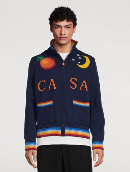 Casablanca Knit Casa Club Jacket