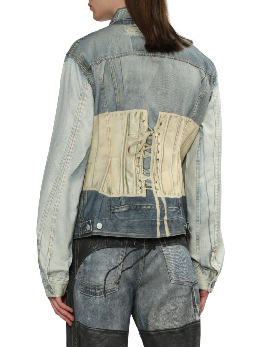 Acne Studios Orset printed Denim jacket