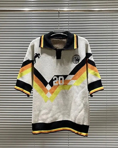 House of Error knitted Germany jersey Top urbanluxeclo