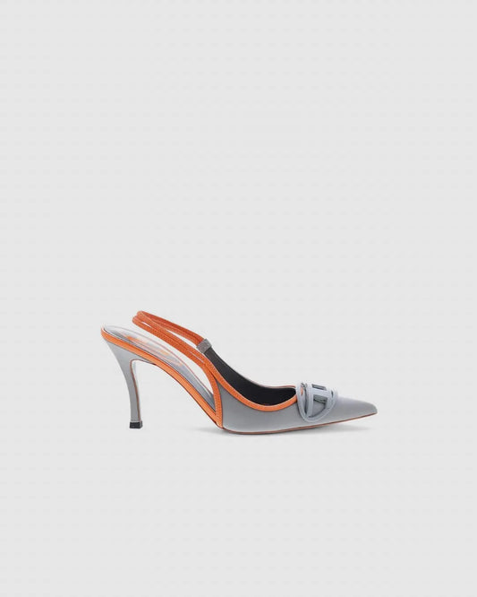 Diesel D-Venus Slingback pumps Gray urbanluxeclo