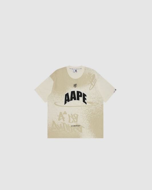 A Bathing Ape AAPE Moonface theme tee