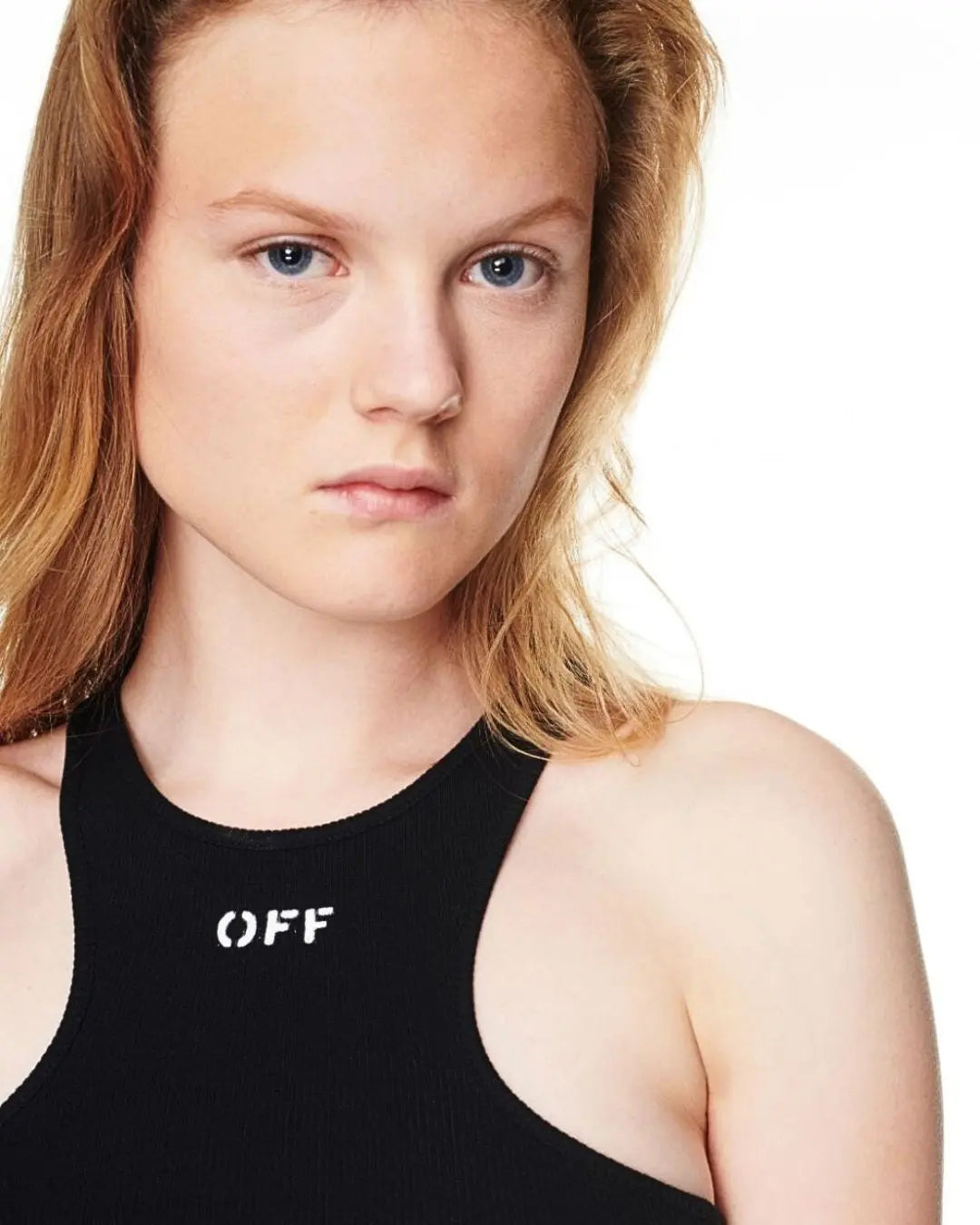 OFF-WHITE Off Logo Ribbed Rowing Top urbanluxeclo