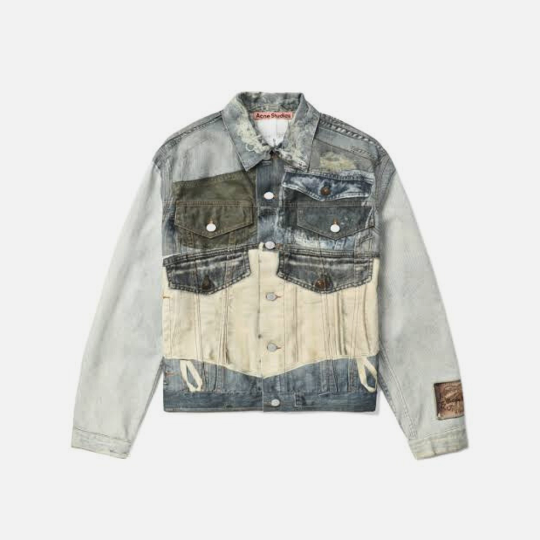 Acne Studios Orset printed Denim jacket