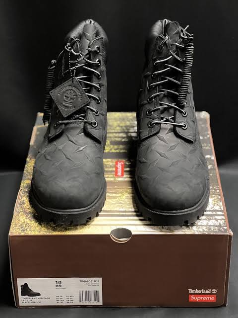 Supreme ®/Timberland® Diamond Plate 6" Premuim Waterproof Boot