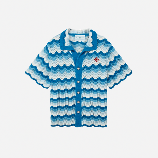 Casablanca Wavy gradient shirt