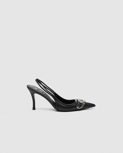 Diesel D-Venus slingback pumps black urbanluxeclo