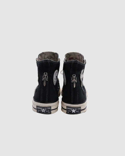 Chrome Hearts Cross Patch Converse Chuck Taylors