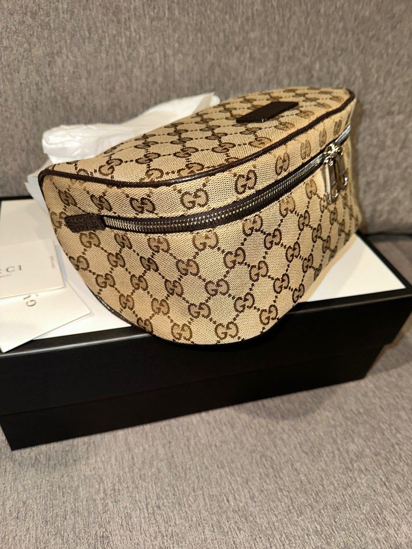 Gucci Waist Pouch GG Canvas Belt Bag