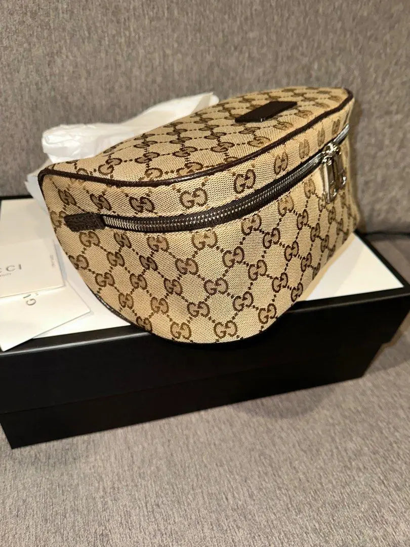 Gucci Waist Pouch GG Canvas Belt Bag urbanluxe