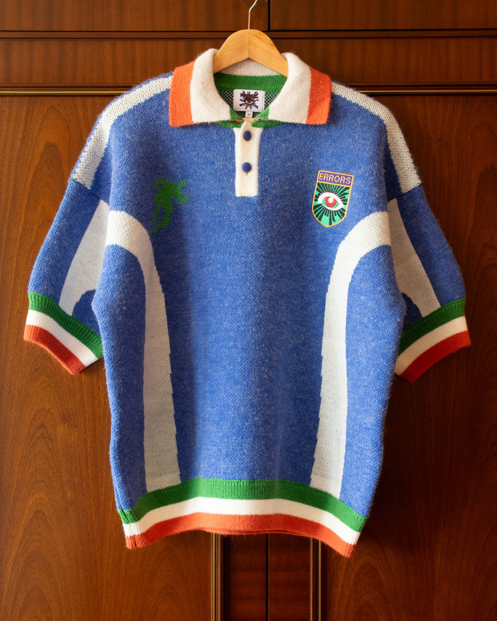 House of Error knitted Italia Jersey Top