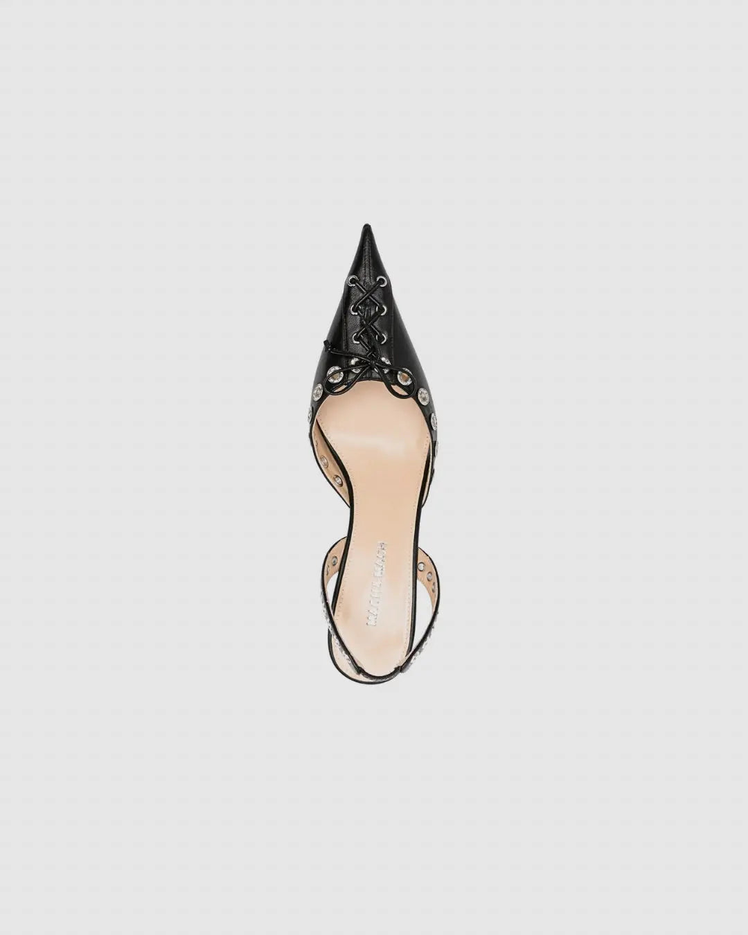 MACH & MACH Leather Corset Pumps urbanluxeclo