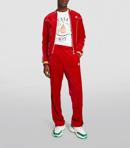 Casablanca Velour tracksuit