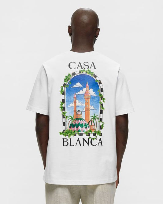 Casablanca Vue De Damas Printed T-Shirts