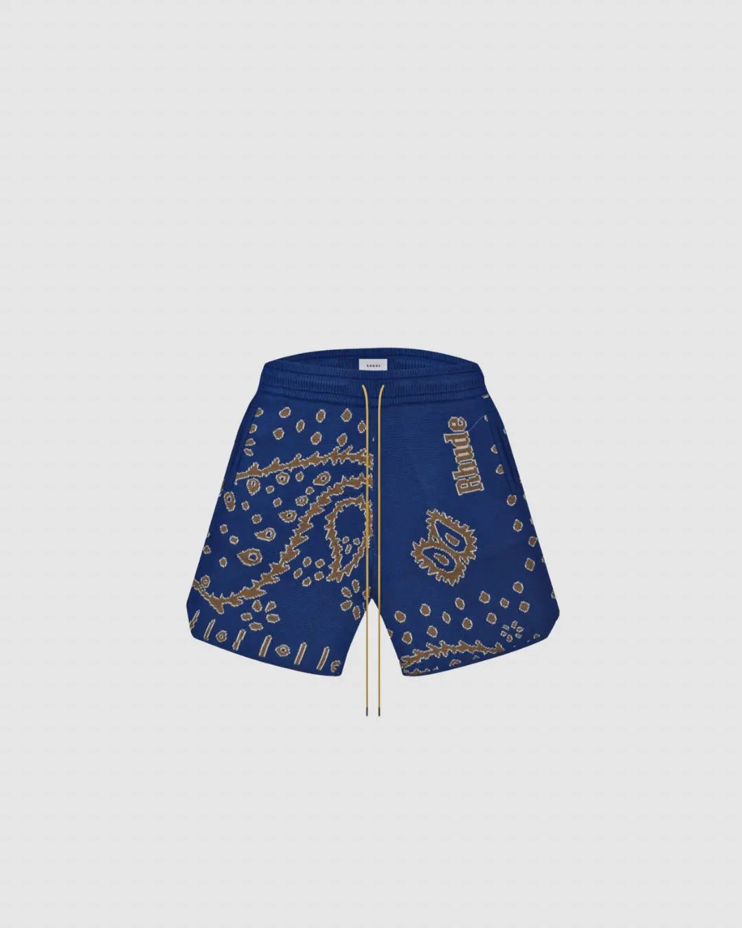 RHUDE Knit Paisley Shorts urbanluxeclo