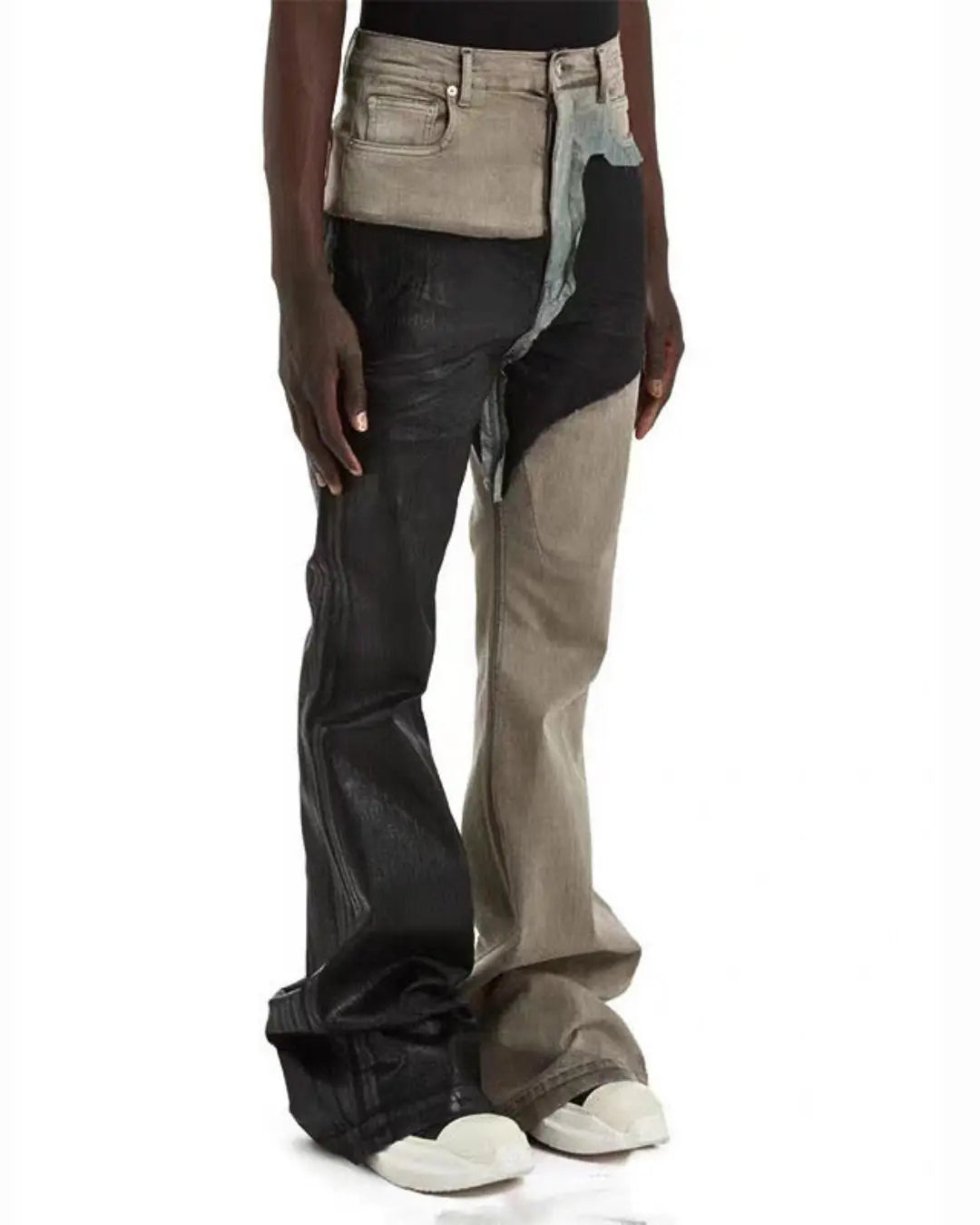 Rick Owens DRKSHDW mineral Bolan Bootcut Jeans urbanluxeclo