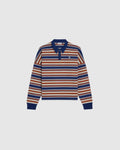 Celine Triomphe Loose Polo in Striped Cotton urbanluxeclo