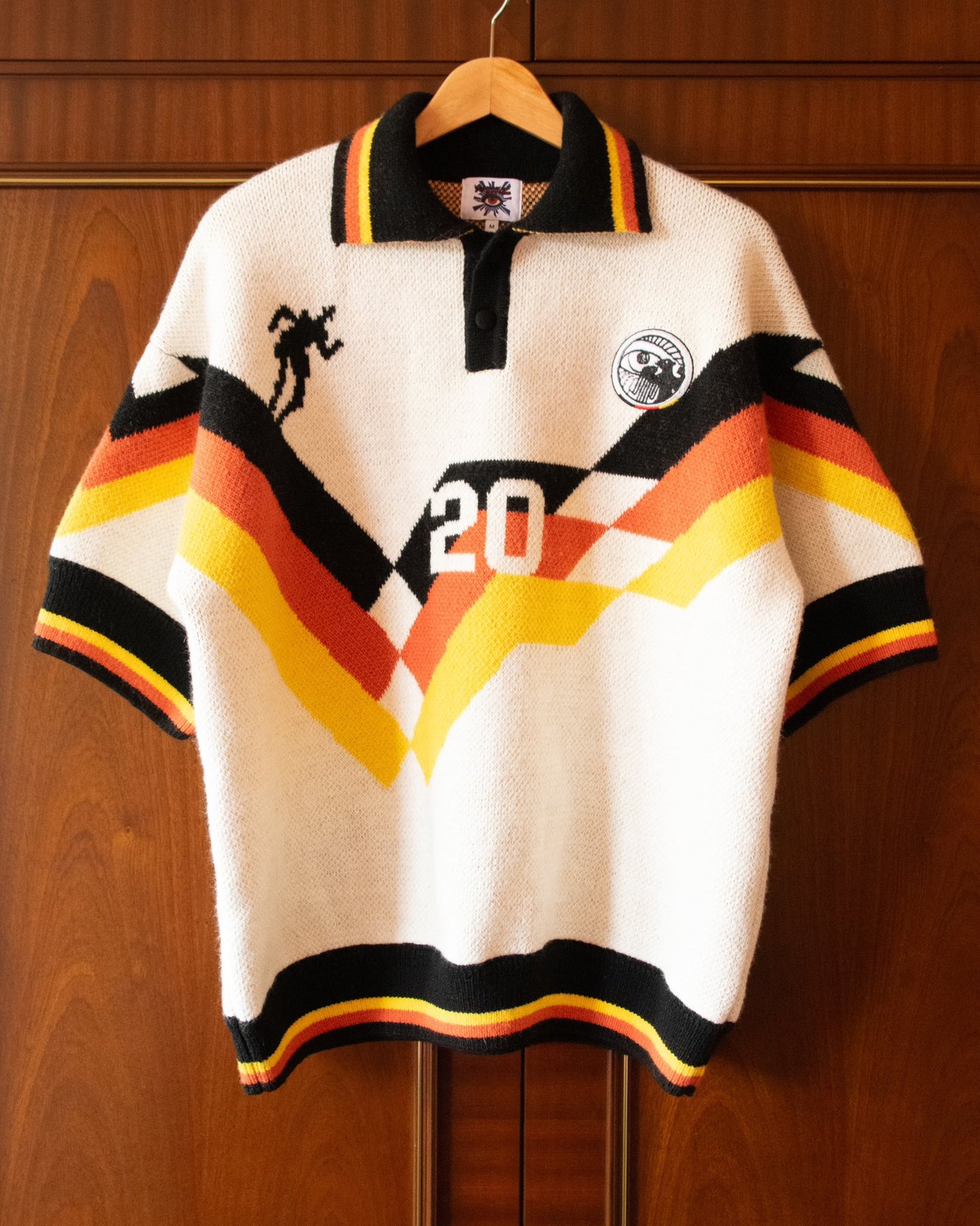 House of Error knitted Germany jersey Top