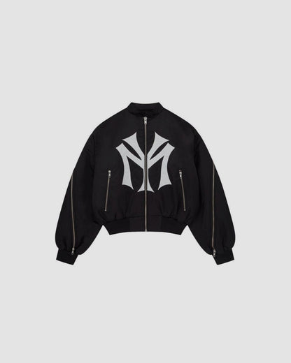 Mowalola MY City Bomber 'Black urbanluxeclo