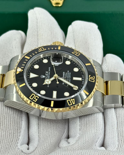 Rolex Submariner Date Submariner Date 41mm Two-Tone Black