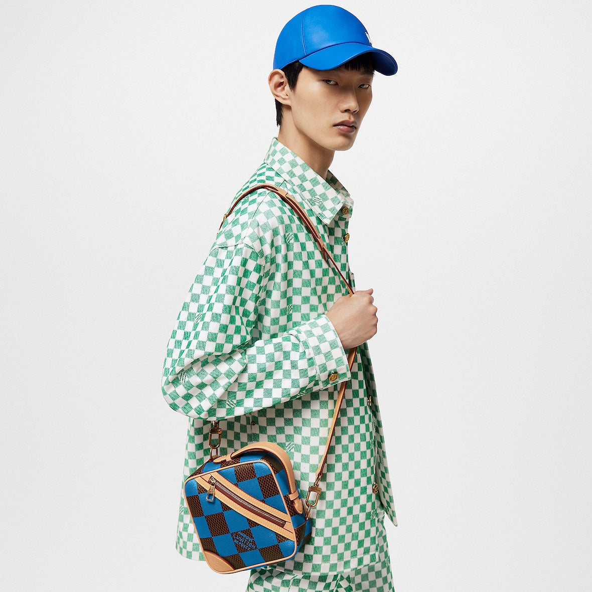 Louis Vuitton Runway Chess Messenger