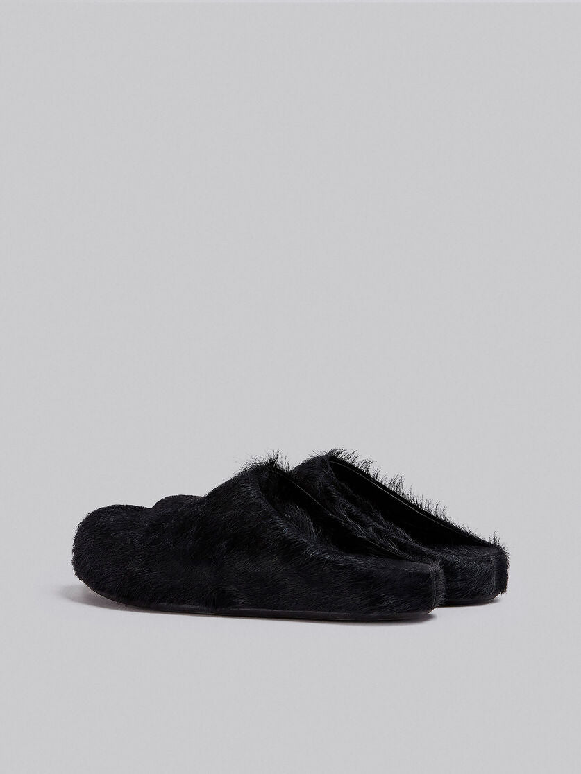 Marni long haircalfskin Fussbett sabot