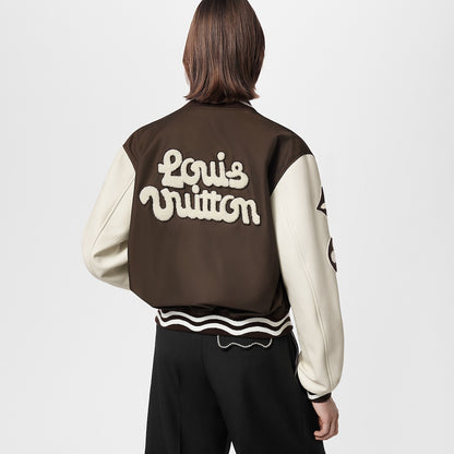 Embroidered Varsity Jacket