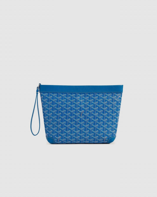 GOYARD CONTI SKY BLUE POUCH