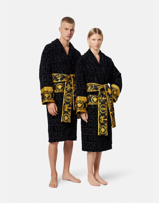 Versace I ♡ Baroque Bathrobe