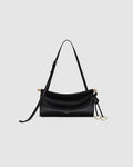 ALAÏA Le Click Small Shoulder Bag in Glossy Leather